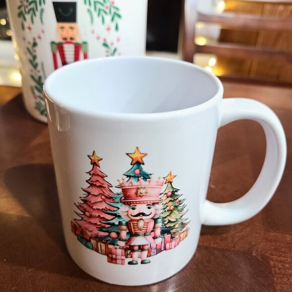 Nutcracker Christmas Mug Ceramic Coffee Cup Best Holiday Gift Stocking Stuffer - Picture 4 of 8